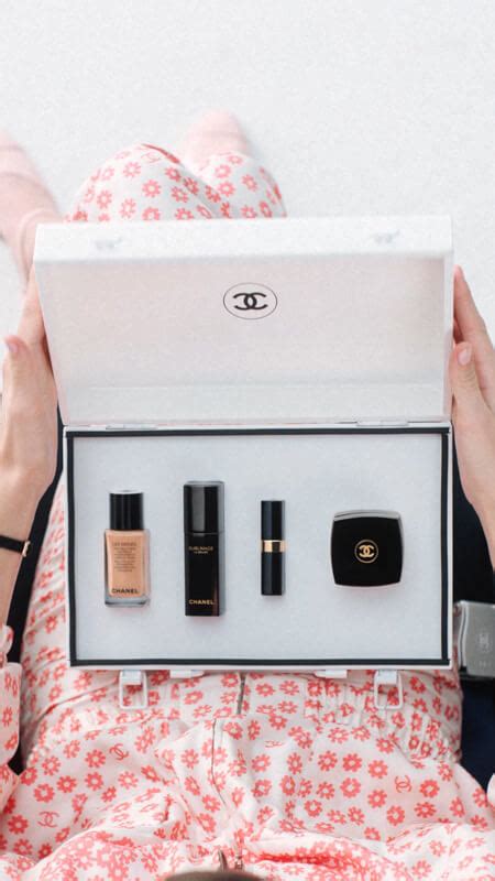 chanel mini travel brush set|Chanel essentials kit.